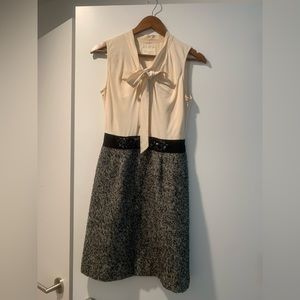 Kate Spade dress (silk cream top + tweed skirt) 00